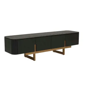 Wyatt Milan Entertainment Unit - Matt Black by null, a Entertainment Units & TV Stands for sale on Style Sourcebook