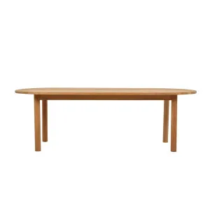 Cannes Oval Dining Table - Natural Teak by null, a Tables for sale on Style Sourcebook