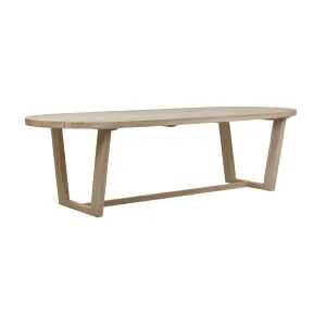 Marina Coast Oval Dining Table - Aged Teak by null, a Tables for sale on Style Sourcebook