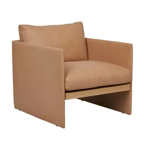Natadora Miles Occasional Chair - Camel Leather by null, a Chairs for sale on Style Sourcebook