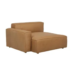 Sketch Baker Left Chaise - Camel Leather by null, a Sofas for sale on Style Sourcebook