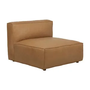 Sketch Baker Left Chaise - Camel Leather by null, a Sofas for sale on Style Sourcebook