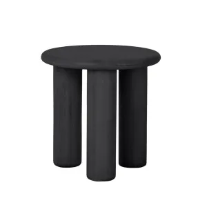 Linea Chubby Side Table - Midnight by null, a Side Table for sale on Style Sourcebook