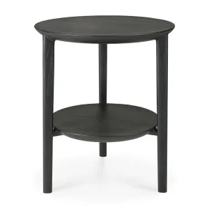 Ethnicraft Bok Side Table - Black Oak by null, a Side Table for sale on Style Sourcebook