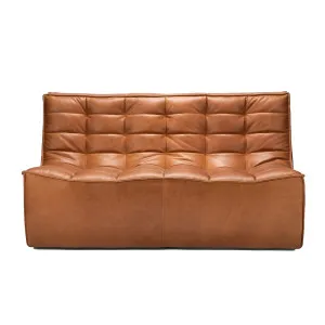 Ethnicraft Slouch Sofa Chair - Old Saddle by null, a Chairs for sale on Style Sourcebook