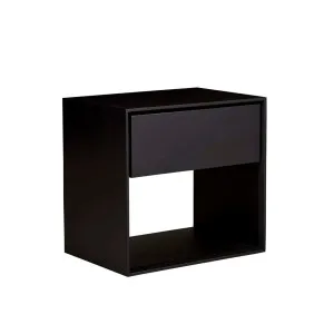 Ethnicraft Nordic Tall Bedside - Black Oak by null, a Bedside Tables for sale on Style Sourcebook