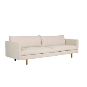 Sketch Base 4 Seater Sofa - Oatmeal - Light Oak by null, a Sofas for sale on Style Sourcebook