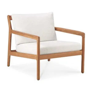 Ethnicraft Outdoor Jack Sofa Chair - Off White - Teak by null, a Outdoor Chairs for sale on Style Sourcebook