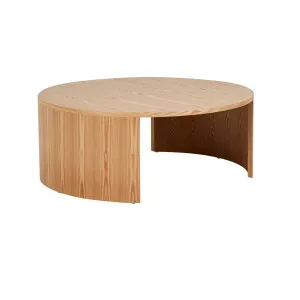 Oberon Crescent Coffee Table - Natural Ash by null, a Coffee Table for sale on Style Sourcebook