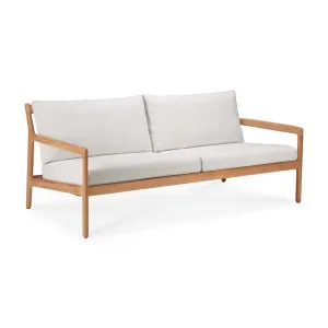 Ethnicraft Outdoor Jack 2 Seater Sofa - Off White - Teak by null, a Outdoor Sofas for sale on Style Sourcebook