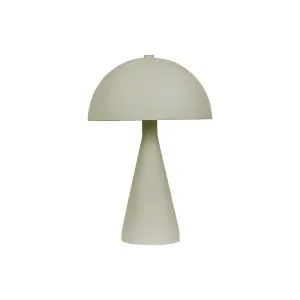 Easton Dome Table Lamp - Grey by null, a Table & Bedside Lamps for sale on Style Sourcebook