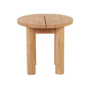 Cannes Side Table - Natural Teak by null, a Tables for sale on Style Sourcebook