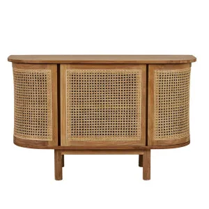 Willow Curve Small Buffet - Natural Teak by null, a Sideboards, Buffets & Trolleys for sale on Style Sourcebook