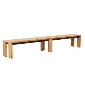 Hamptons Bench Seat - Natural Teak by null, a Outdoor Benches for sale on Style Sourcebook