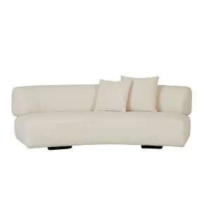 Felix Arc 3 Seater Sofa - Snow by null, a Sofas for sale on Style Sourcebook