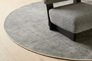 Tepih Neptune Round Rugs - Dove Grey by null, a Contemporary Rugs for sale on Style Sourcebook