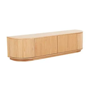 Oberon Crescent Entertainment Units - Natural Ash by null, a Entertainment Units & TV Stands for sale on Style Sourcebook