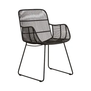 Marina Laze Dining Armchair - Espresso - Espresso by null, a Outdoor Chairs for sale on Style Sourcebook