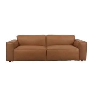 Sketch Baker 3 Seater Sofa - Camel Leather by null, a Sofas for sale on Style Sourcebook