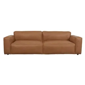 Sketch Baker 4 Seater Sofa - Camel Leather by null, a Sofas for sale on Style Sourcebook