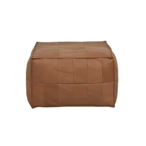 Sketch Tanbo Ottoman - Camel Leather by null, a Ottomans for sale on Style Sourcebook