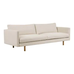 Sketch Base 3 Seater Sofa - Oatmeal - Light Oak by null, a Sofas for sale on Style Sourcebook