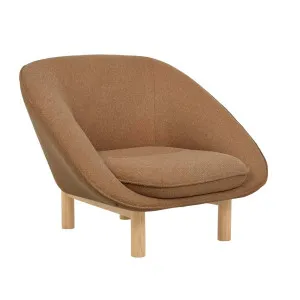 Tolv Portobello Sofa Chair - Tan Speckle - Light Oak by null, a Chairs for sale on Style Sourcebook