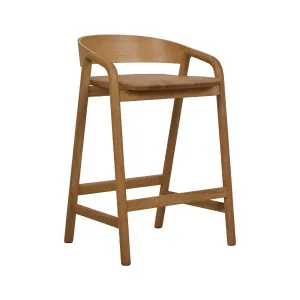 Tolv Inlay Barstool - Light Oak by null, a Bar Stools for sale on Style Sourcebook
