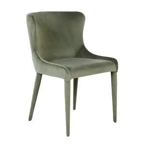 Claudia Dining Chair - Cypress Green Velvet by null, a Chairs for sale on Style Sourcebook