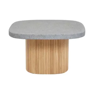 Sketch Gion Coffee Tables - Warm Grey Terrazzo - Light Oak by null, a Coffee Table for sale on Style Sourcebook