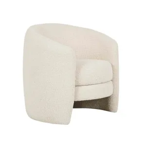 Kennedy Tenner Occasional Chair - Beige Boucle by null, a Chairs for sale on Style Sourcebook