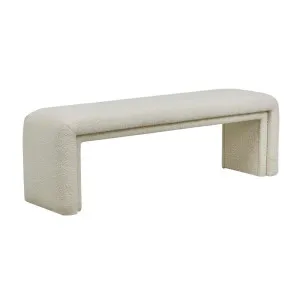 Hugo Layer Bench Seat - Chalk Boucle by null, a Benches for sale on Style Sourcebook