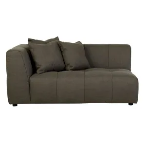 Sidney Slouch 2 Seater Left Arm Sofa - Cinder Grey by null, a Sofas for sale on Style Sourcebook
