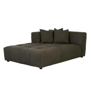 Sidney Slouch 2 Seater Left Arm Sofa - Cinder Grey by null, a Sofas for sale on Style Sourcebook