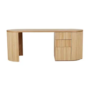 Benjamin Ripple Grand Desk - Natural Ash by null, a Desks for sale on Style Sourcebook
