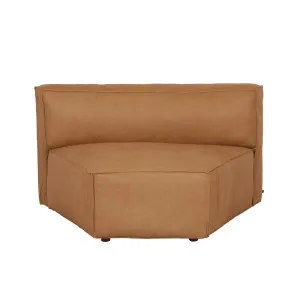 Sketch Baker Left Chaise - Camel Leather by null, a Sofas for sale on Style Sourcebook