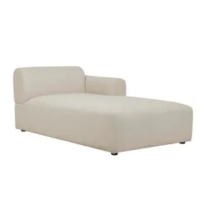 Juno Boulder Right Chaise Sofa - Oat Weave by null, a Sofas for sale on Style Sourcebook