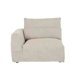 Cove Seamed 1 Seater Left Arm - Barley by null, a Sofas for sale on Style Sourcebook
