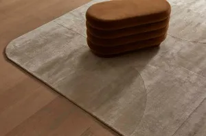 Tepih Curve Rugs - Sand by null, a Contemporary Rugs for sale on Style Sourcebook
