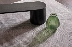 Bower Circle Rug - Iron by null, a Contemporary Rugs for sale on Style Sourcebook