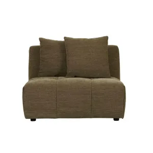 Sidney Slouch 2 Seater Right Arm Sofa - Copeland Olive by null, a Sofas for sale on Style Sourcebook