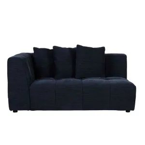 Sidney Slouch 2 Seater Right Arm Sofa - Copeland Ink by null, a Sofas for sale on Style Sourcebook
