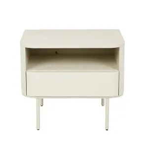 Orson Round Bedside - Putty - Putty by null, a Bedside Tables for sale on Style Sourcebook