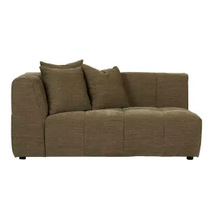 Sidney Slouch 2 Seater Right Arm Sofa - Copeland Olive by null, a Sofas for sale on Style Sourcebook