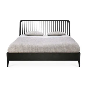 Ethnicraft Spindle Beds - Black Oak by null, a Bed Heads for sale on Style Sourcebook