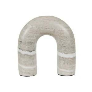 Rufus Arch Sculpture - Oat Marble by null, a Statues & Ornaments for sale on Style Sourcebook