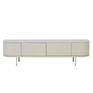 Orson Round Entertainment Unit - Putty by null, a Entertainment Units & TV Stands for sale on Style Sourcebook
