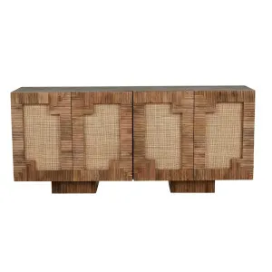 Zephyr Woven Buffet - Natural - Brown by null, a Sideboards, Buffets & Trolleys for sale on Style Sourcebook