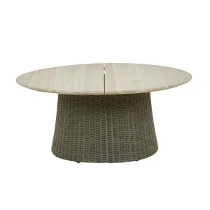 Tide Isle Coffee Table - Aged Teak - Moss by null, a Tables for sale on Style Sourcebook