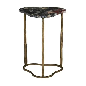 Celeste Cloud Side Table - Galaxy - Antique Brass by null, a Side Table for sale on Style Sourcebook